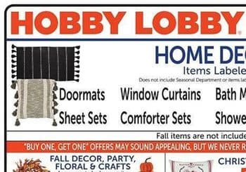 Hobby Lobby Ad