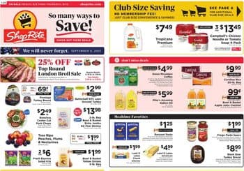 Weekly Ad Sep 6 - 12, 2024