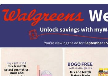 Weekly Ad September 15 - 21, 2024